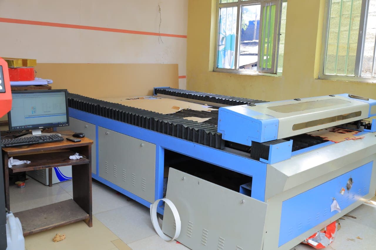 CNC laser cutter used for signage, letters and engraving